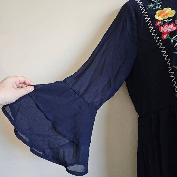 My Michelle Embroidered Dress - Picture 2 of 8